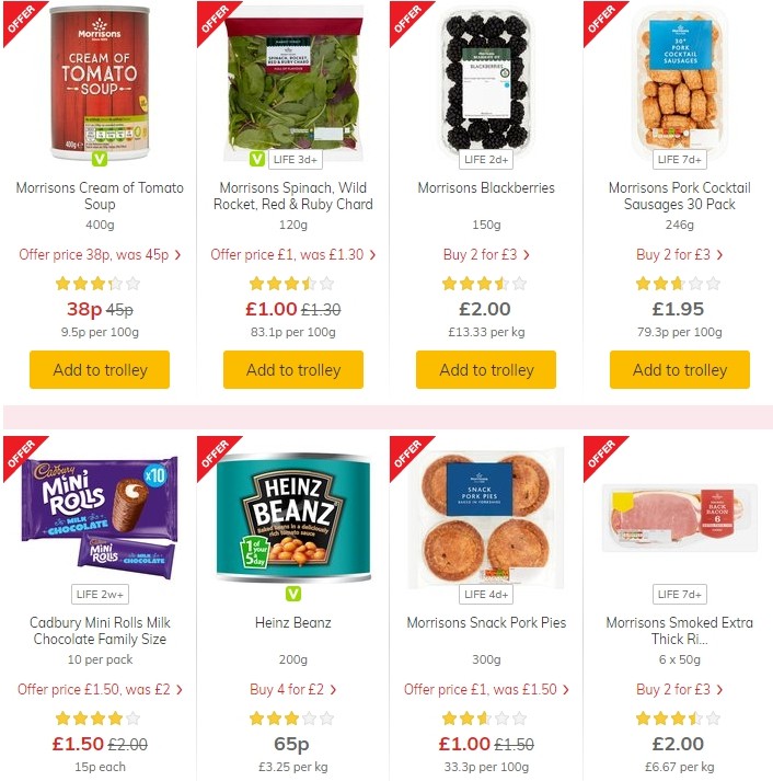 Morrisons Offers from 25 June