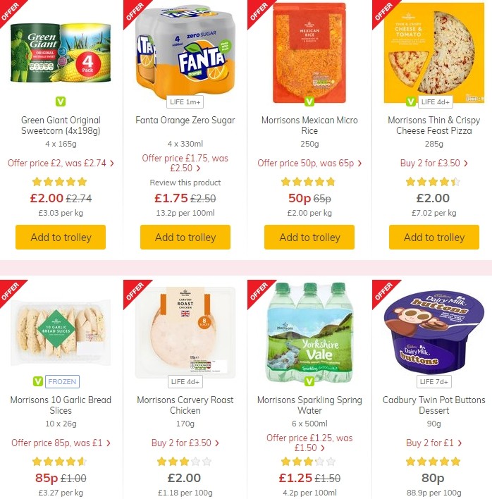 Morrisons Offers from 25 June