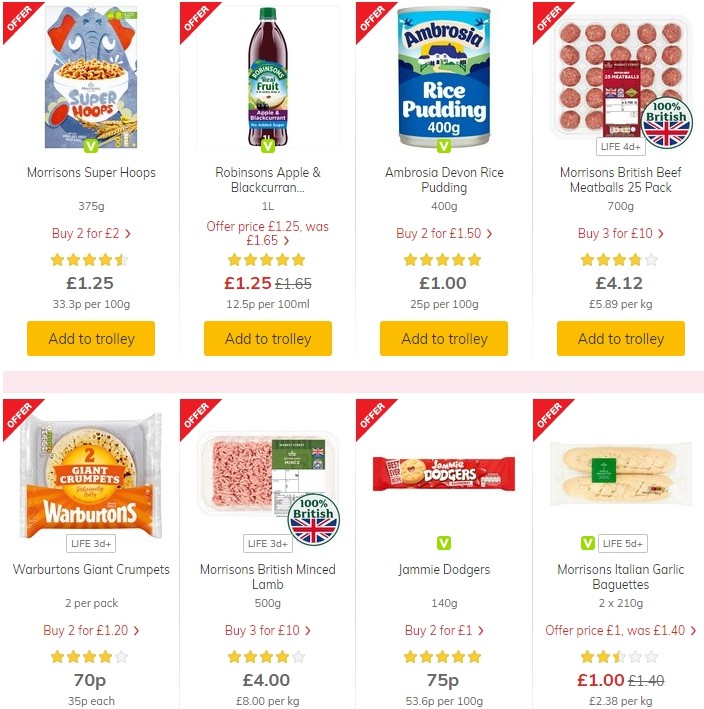 Morrisons Offers from 25 June