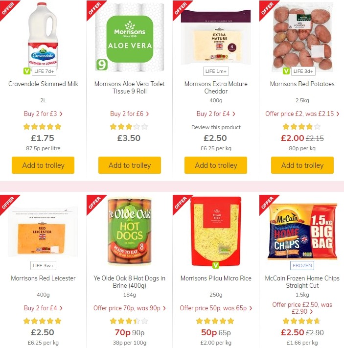 Morrisons Offers from 25 June