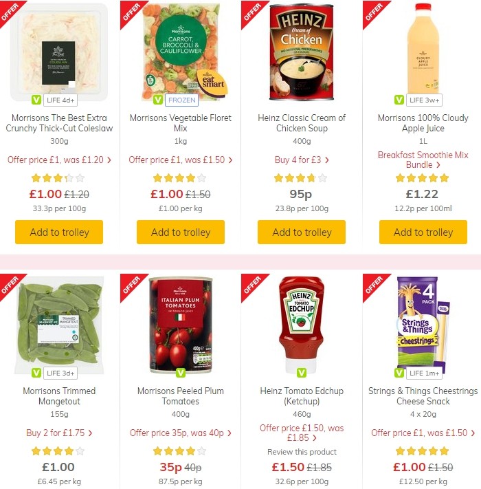 Morrisons Offers from 25 June