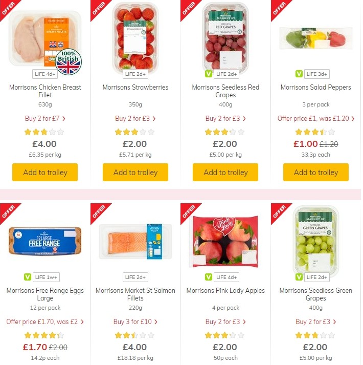 Morrisons Offers from 25 June