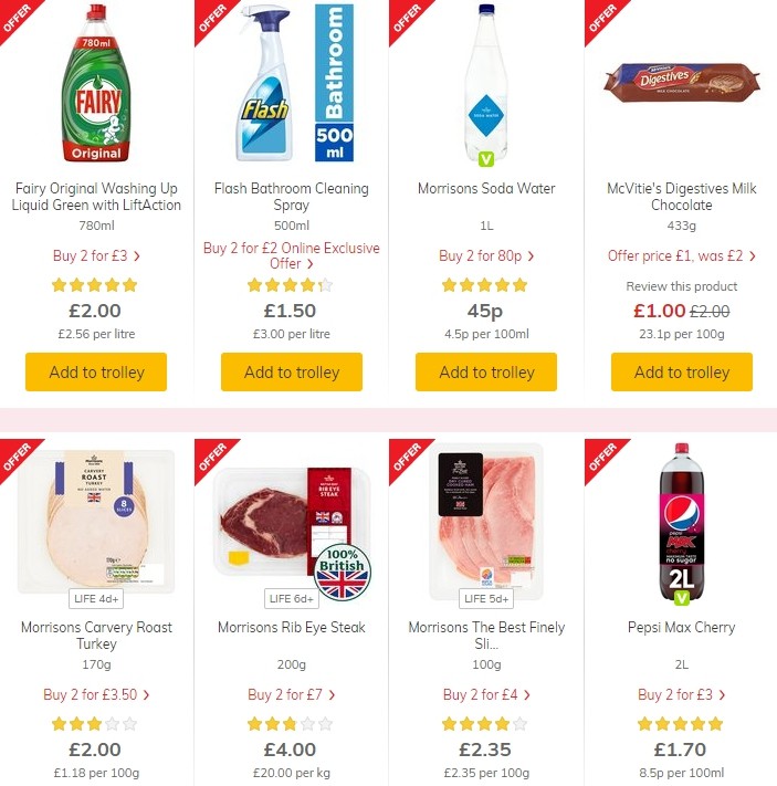 Morrisons Offers from 25 June