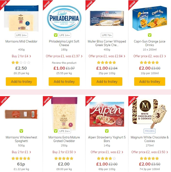Morrisons Offers from 25 June
