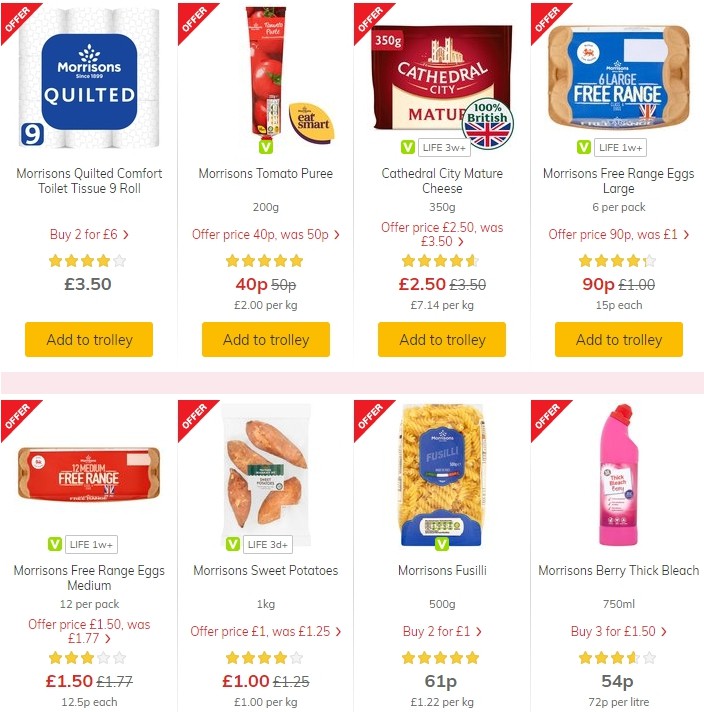 Morrisons Offers from 25 June