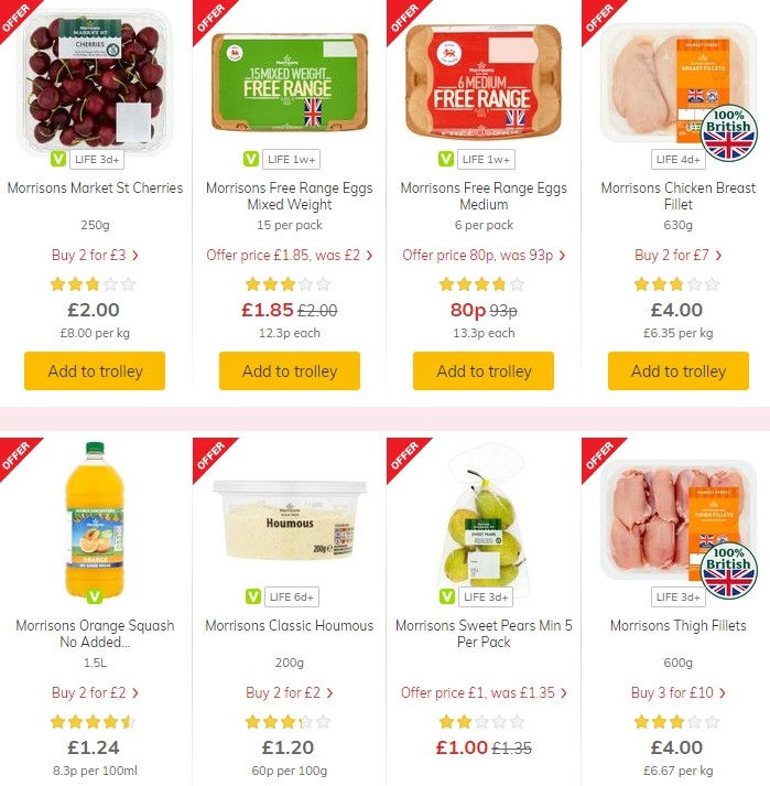 Morrisons Offers from 25 June