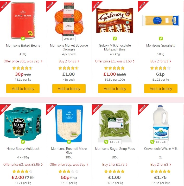 Morrisons Offers from 25 June
