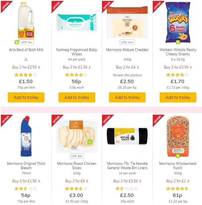 Morrisons Offers from 25 June