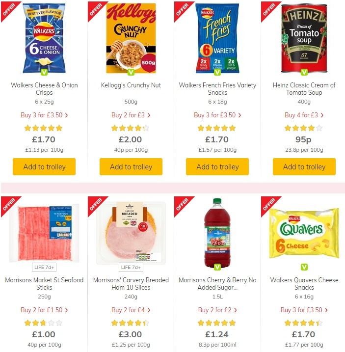 Morrisons Offers from 25 June