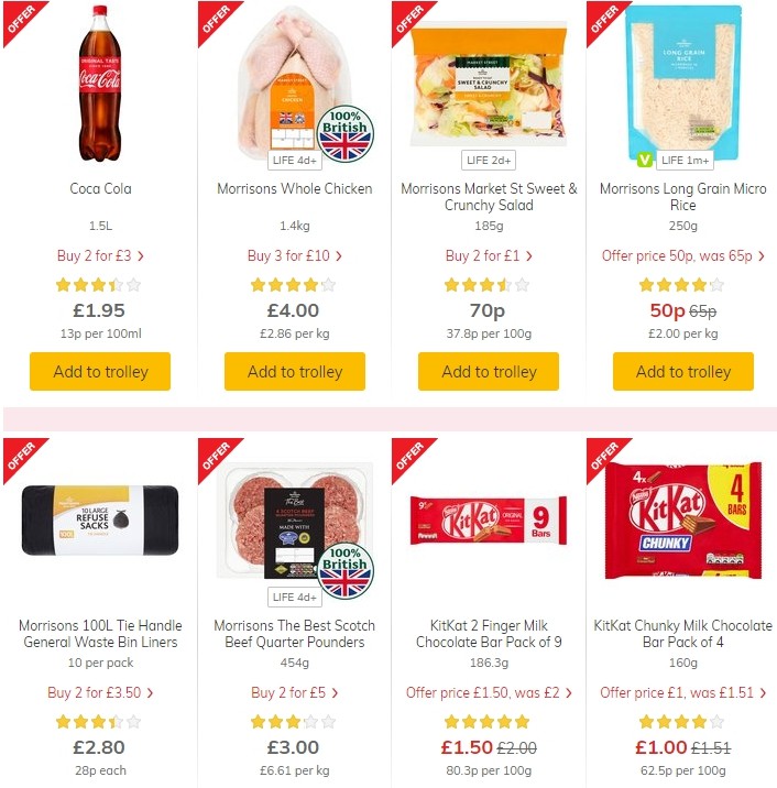 Morrisons Offers from 25 June