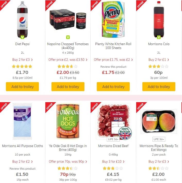 Morrisons Offers from 2 July