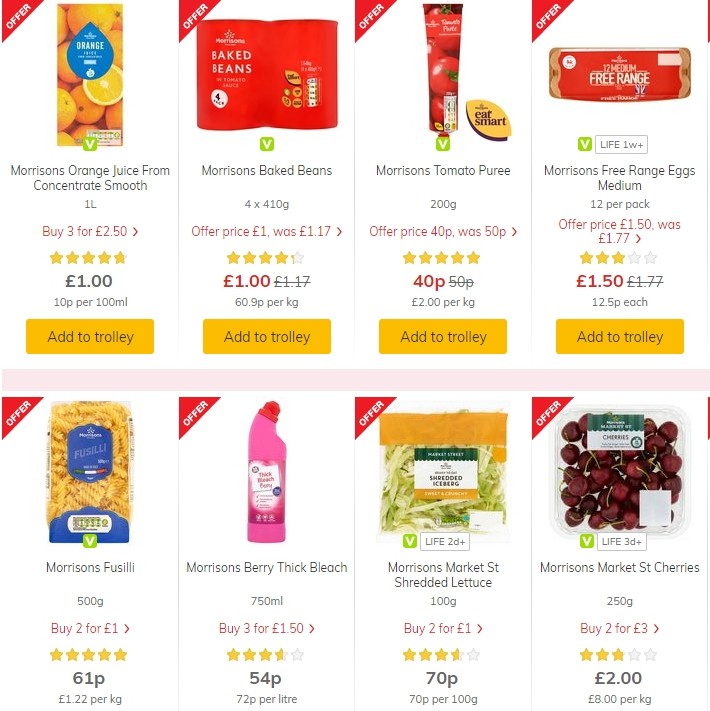 Morrisons Offers from 2 July