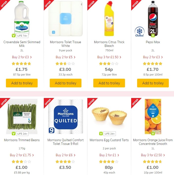 Morrisons Offers from 9 July