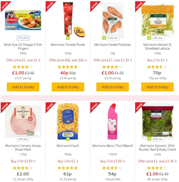 Morrisons Offers from 9 July