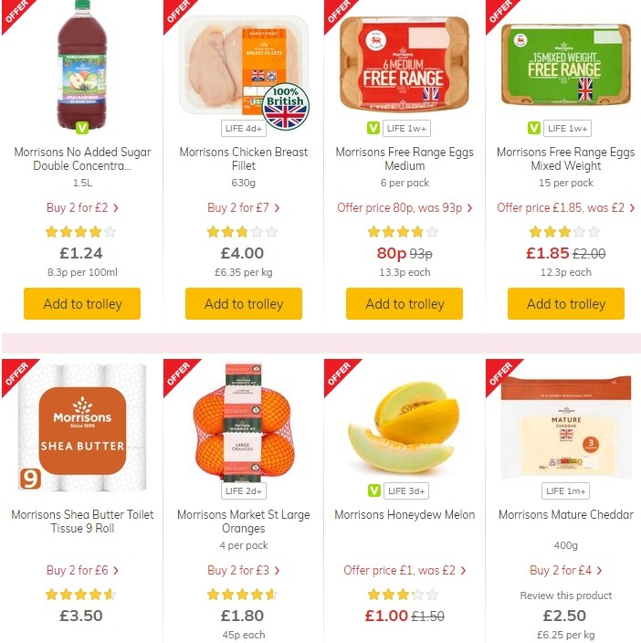Morrisons Offers from 9 July