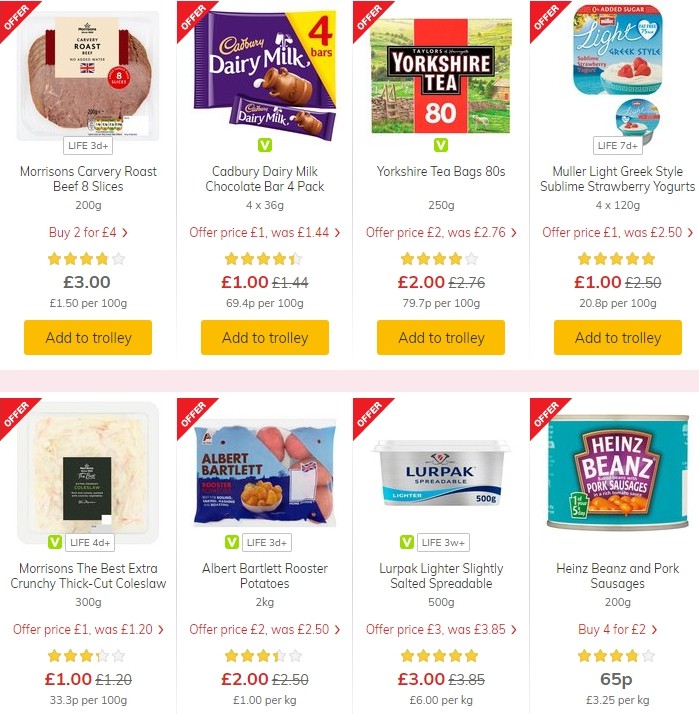Morrisons Offers from 16 July