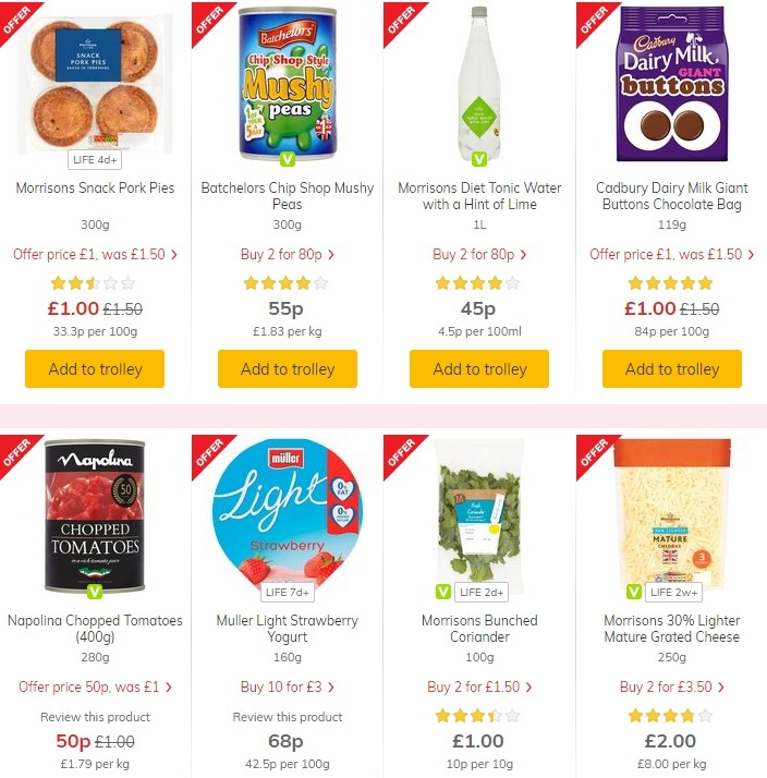 Morrisons Offers from 30 July