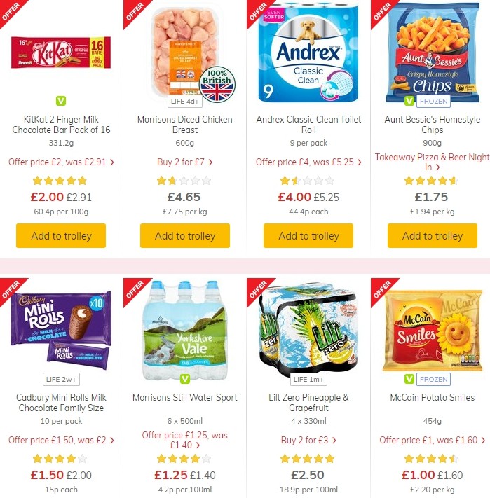 Morrisons Offers from 30 July
