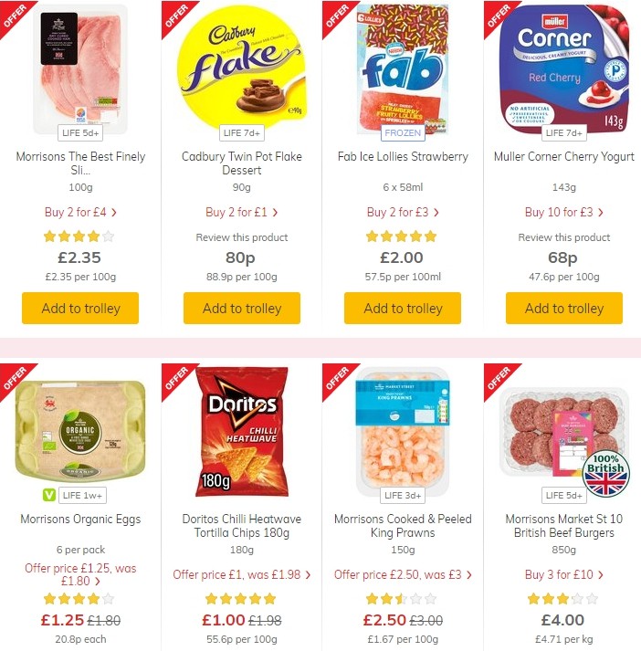 Morrisons Offers from 30 July