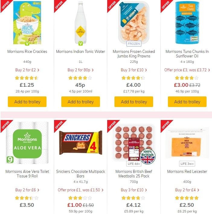 Morrisons Offers from 30 July