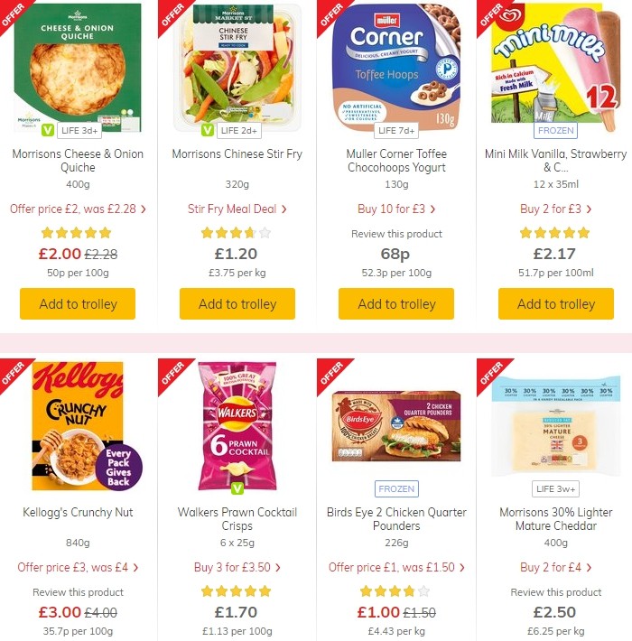Morrisons Offers from 30 July
