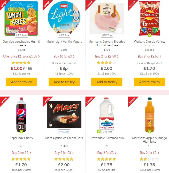 Morrisons Offers from 30 July