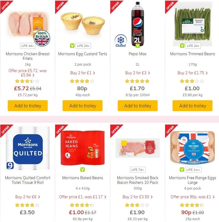 Morrisons Offers from 30 July