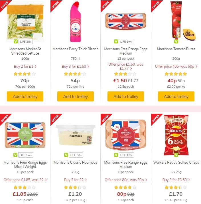 Morrisons Offers from 30 July