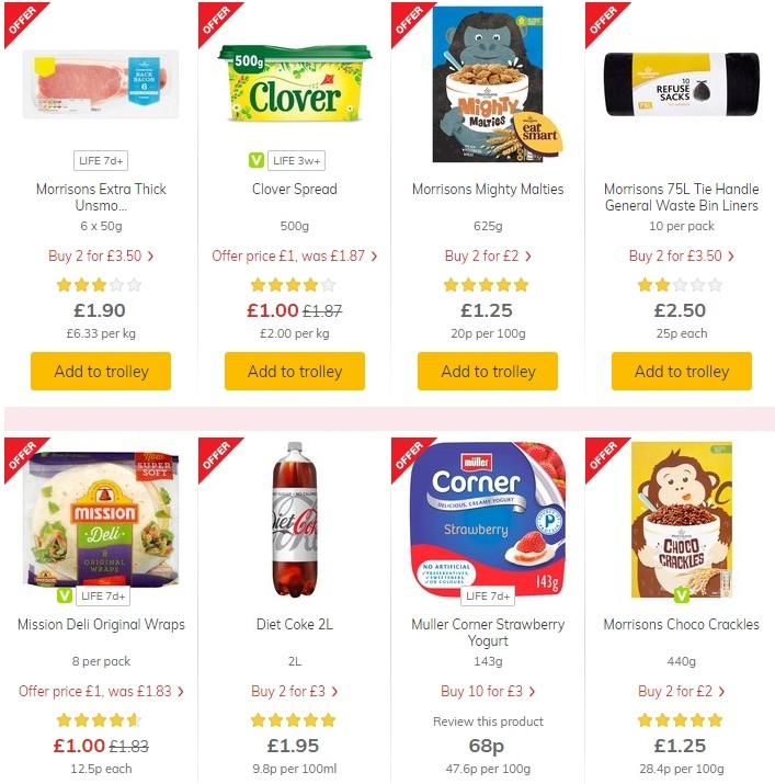 Morrisons Offers from 30 July