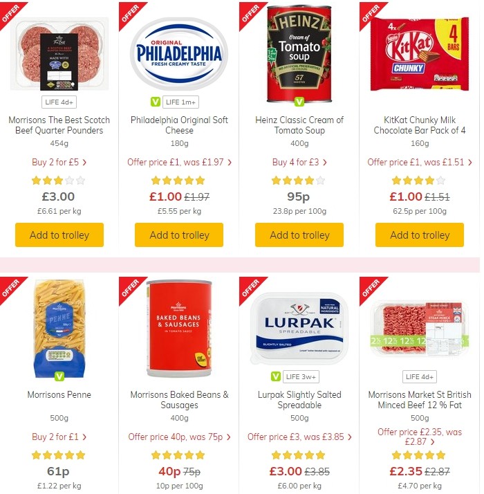 Morrisons Offers from 6 August