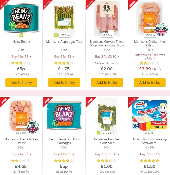 Morrisons Offers from 6 August