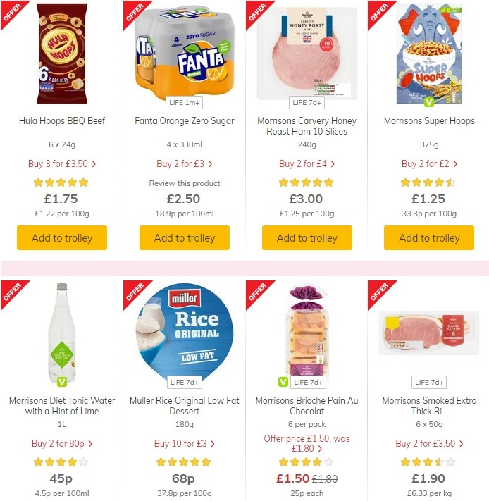 Morrisons Offers from 6 August
