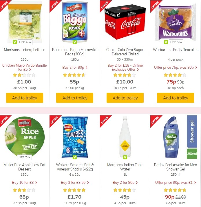Morrisons Offers from 6 August