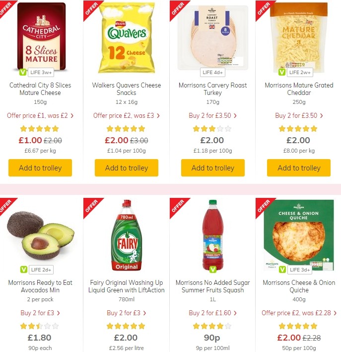 Morrisons Offers from 6 August