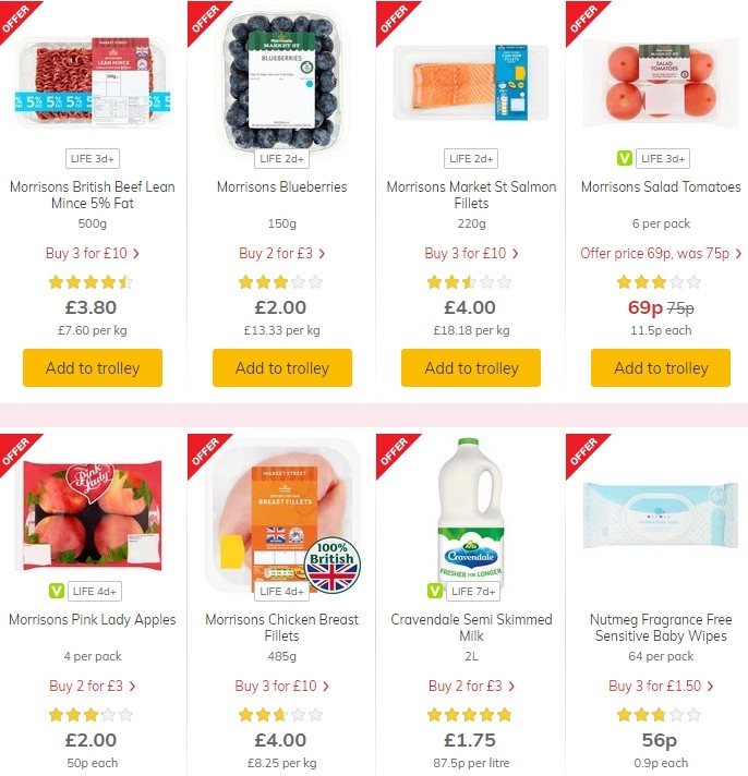 Morrisons Offers from 6 August