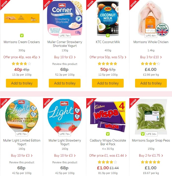 Morrisons Offers from 6 August
