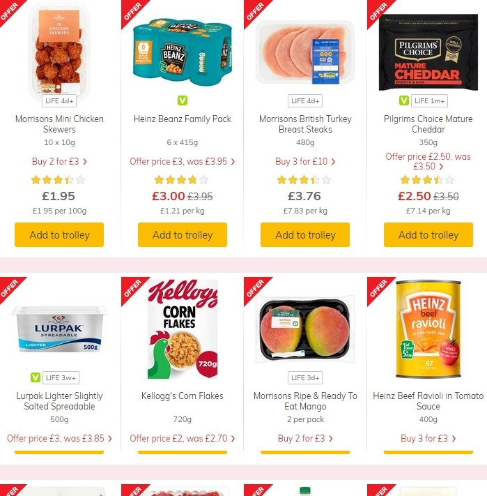 Morrisons Offers from 13 August