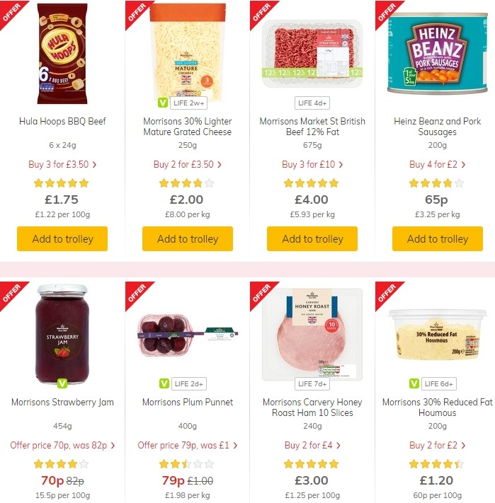 Morrisons Offers from 27 August