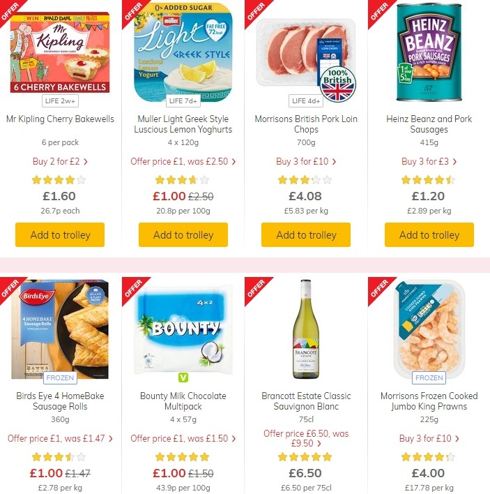 Morrisons Offers from 27 August
