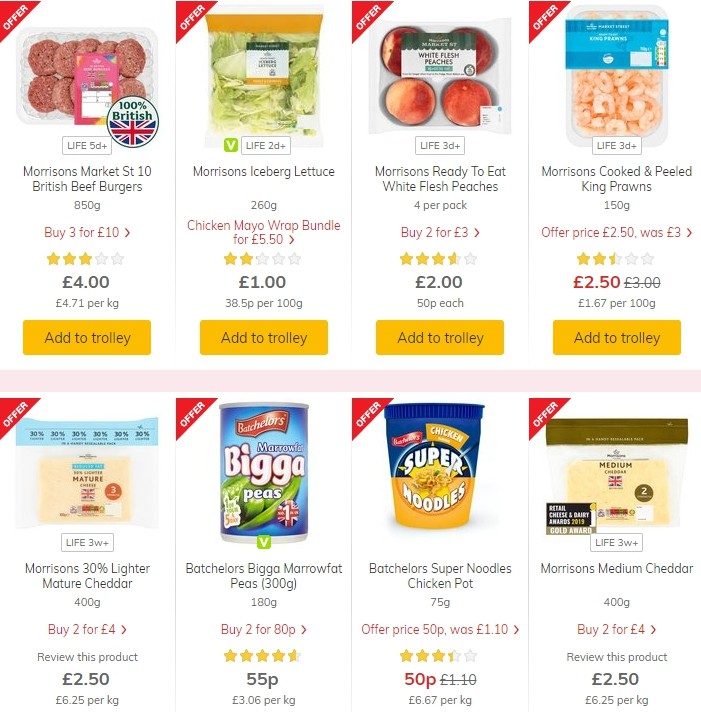 Morrisons Offers from 27 August