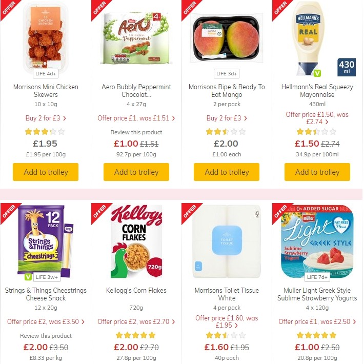Morrisons Offers from 27 August