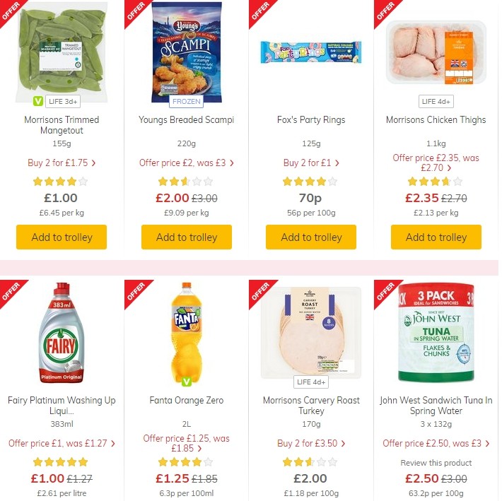 Morrisons Offers from 27 August
