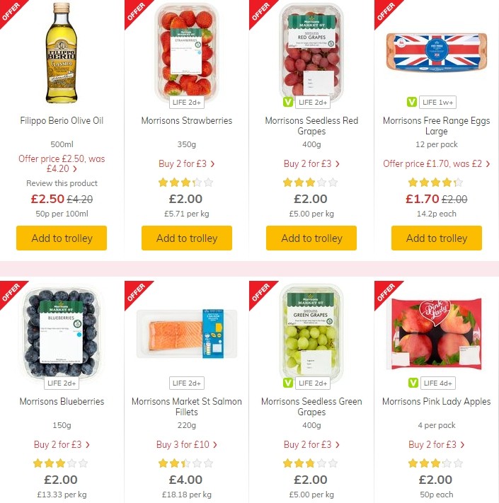 Morrisons Offers from 27 August