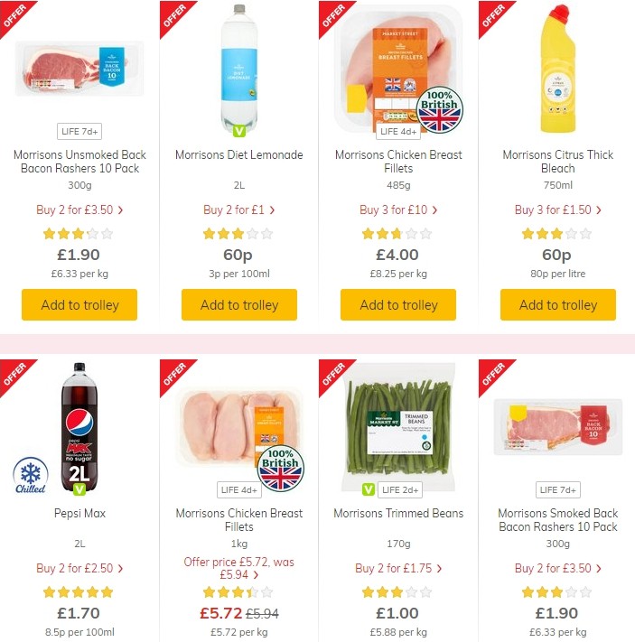 Morrisons Offers from 27 August