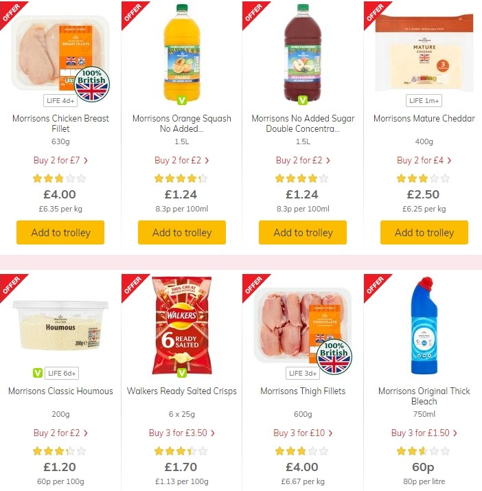 Morrisons Offers from 27 August