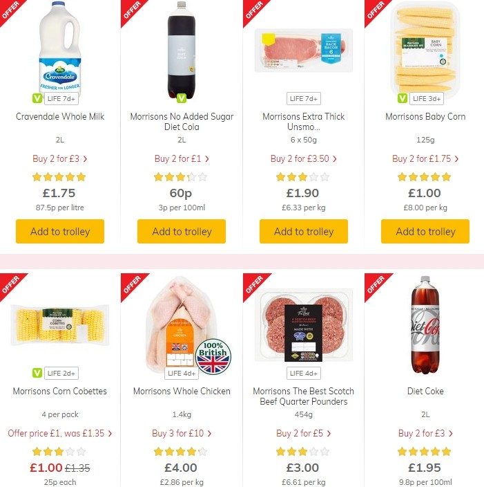 Morrisons Offers from 27 August