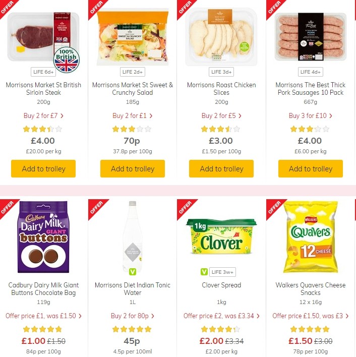 Morrisons Offers from 27 August