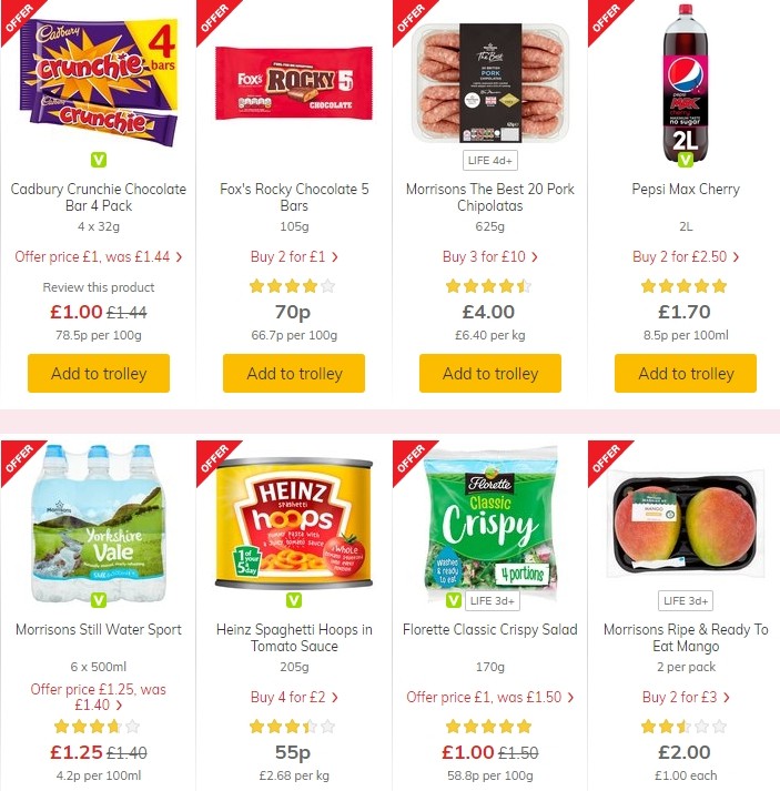 Morrisons Offers from 3 September
