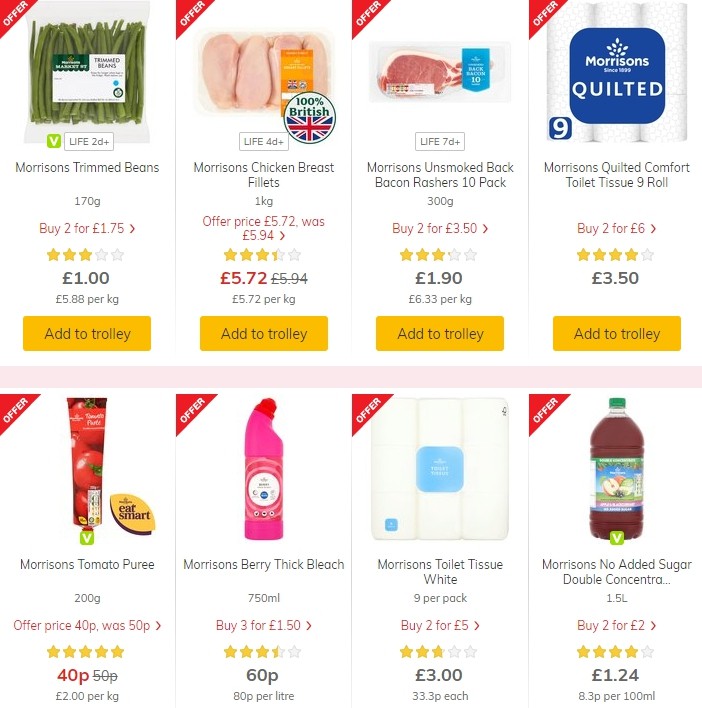 Morrisons Offers from 3 September