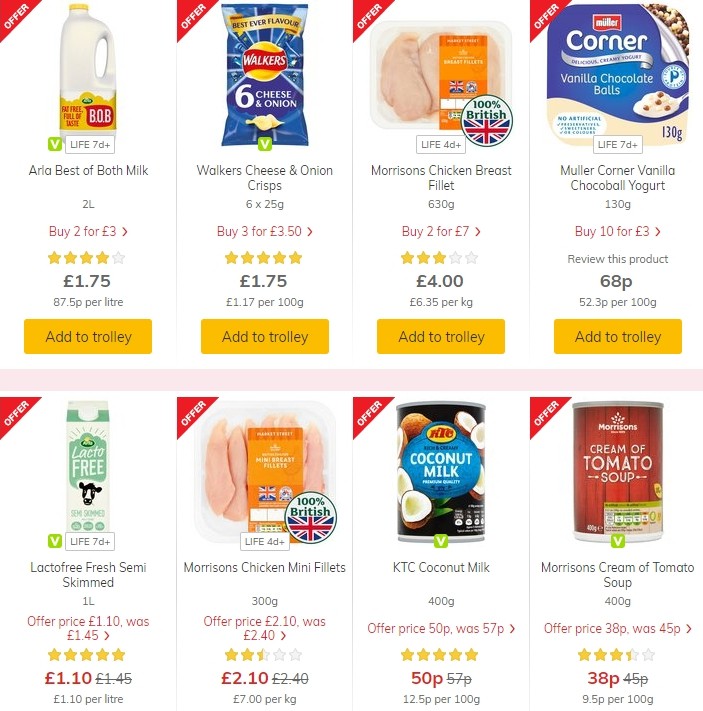 Morrisons Offers from 1 October